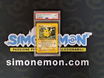 Pokémon - 1 Graded card - Pikachu First edition - PSA 9 -, Nieuw
