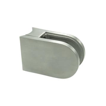 Balustrade glasklem 12 mm 63 x 45 mm (ronde buis), Ophalen of Verzenden, Nieuw