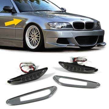 Zijknipperlichten E46 01-../E60 LED Smoke, Ophalen of Verzenden, Nieuw