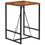 vidaXL Bartafel 70x70x106 cm massief gerecycled hout, Huis en Inrichting, Tafels | Eettafels, Verzenden, Nieuw