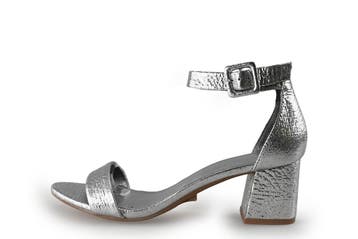 Sacha Sandalen in maat 40 Zilver, Kleding | Dames, Schoenen, Overige kleuren, Verzenden, Sandalen of Muiltjes, Zo goed als nieuw