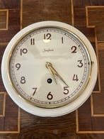 Regulateur wandklok - Junghans - Mid-century modern Keramiek