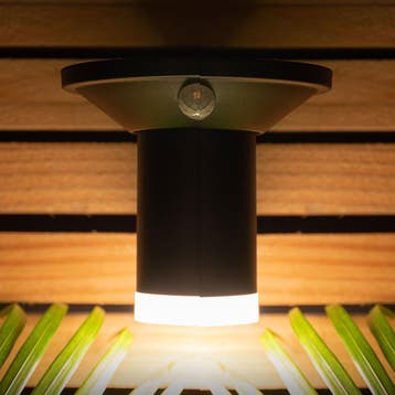 Brendz solar wandlamp Juba | Warm wit licht, Zonne-energie, Verzenden, Minder dan 50 watt, Wandlamp