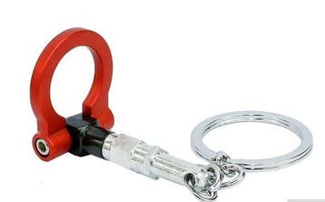 Sleutelhanger Tow Hook Sleepoog rood (Sleutelhangers), Verzenden, Nieuw