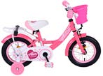 Volare Ashley Kinderfiets - Meisjes - 12 inch - Rood/Roze, Fietsen en Brommers, Fietsen | Kinderfietsjes, Overige merken, Zijwieltjes