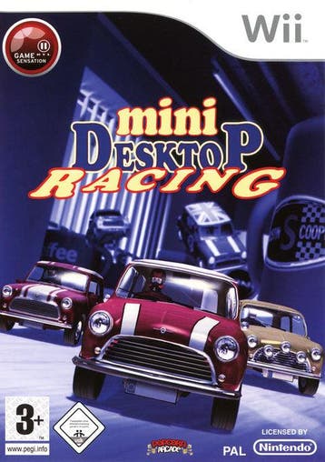 Wii Mini Desktop Racing, Verzenden, Zo goed als nieuw