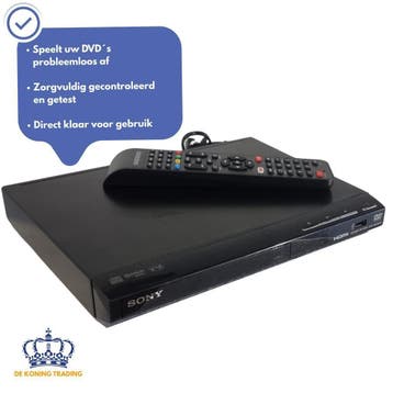 Sony DVP-SR760H | Sony DVD Speler | CD DVD Speler | DVD, Verzenden, Gebruikt, Dvd-speler, Sony