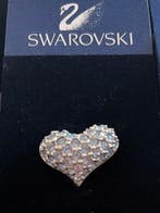 Swarovski - Hartvormige Swarovski-kristallen broche met
