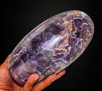 8 Zeldzame Auralite 23 Lingam (2,95 kg) – Rode cacoxeniet