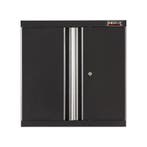 Wandkast / Hangkast elegance line hamerslag zwart / chrome, Ophalen of Verzenden, Nieuw