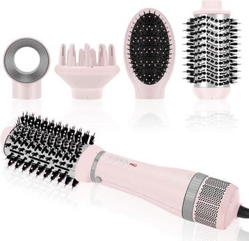 Krulborstel 4-in-1 Keramisch | 33% Korting - Retourdeal, Ophalen of Verzenden, Zo goed als nieuw, Haarverzorging
