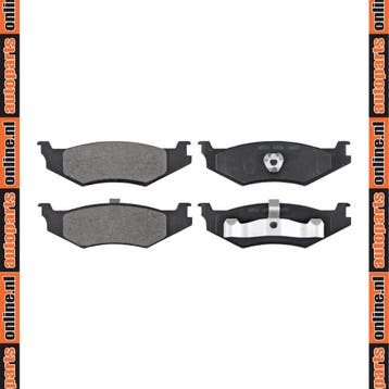 Remblokken Achteras Chrysler Saratoga 3.0 - ABS 38512, Verzenden, Nieuw, Chrysler