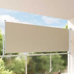 vidaXL Zijkant luifel 100% polyester ijzer staal, Verzenden, Nieuw