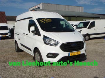 Ford Transit Custom L2H2 Trend zeer nette auto 106352 km 201, Stof, Gebruikt, Wit, Ford
