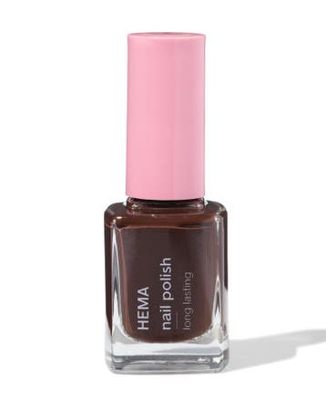 HEMA Long lasting nagellak 30 espresso, Verzenden, Nieuw, Bruin