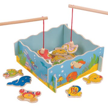 BigJigs houten visspel magnetisch s van €16,99 voor €15,29, Ophalen of Verzenden, Nieuw