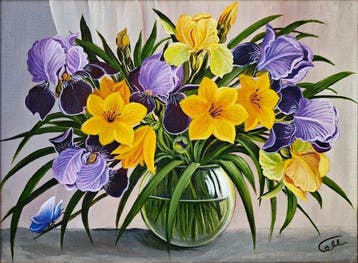 Tatyana Miller (2026) - Irises and Daylilies