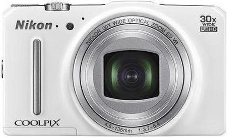 Nikon Coolpix S9700 Digitale Compact Camera - Wit, Audio, Tv en Foto, Fotocamera's Digitaal, Zo goed als nieuw, Verzenden