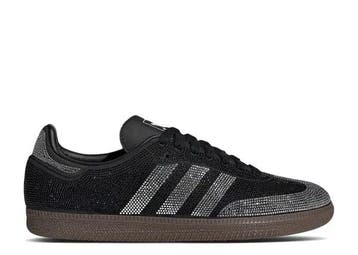Adidas Samba OG Rhinestone Black Silver (Sneakers, Schoenen), Verzenden, Zwart, Nieuw, Sneakers of Gympen
