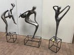 Metalen beelden | levensgroot beeld | sculpturen | uniek, Tuin en Terras, Tuinbeelden, Ophalen of Verzenden, Nieuw, Metaal, Mensenbeeld