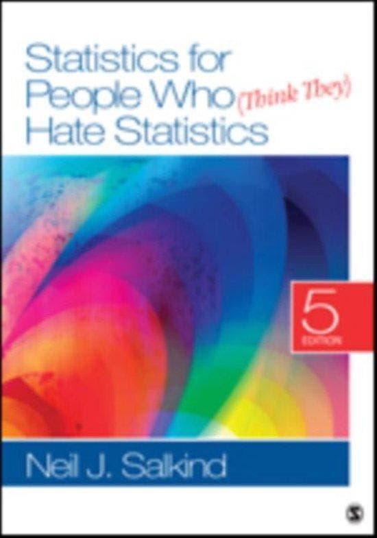 Boek Statistics for People Who (Think They) Hate Statistics, Boeken, Overige Boeken, Zo goed als nieuw, Verzenden
