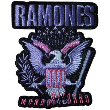 Ramones - Mondo Bizarro - Patch officiële merchandise, Ophalen of Verzenden, Nieuw, Kleding