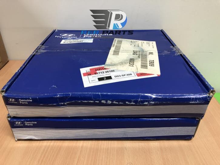 Set remschijven - Hyundai Santa Fé - Voorzijde - Nieuw ..., Auto-onderdelen, Remmen en Aandrijving, Nieuw, Verzenden