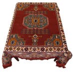 Smyrna tafelkleed Noblesse 32 rood - div. maten / rond NIEUW, Ophalen of Verzenden, Nieuw, Rechthoek, Binnen