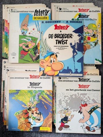Astérix - in de range 1 t/m 33 + Eppo bijlage - 31 Albums -, Nieuw