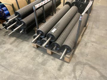 Online veiling: Transportrollen 1200 mm (6x)