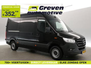 Mercedes-Benz Sprinter 316 2.2 CDI 164PK L2H2 | Airco |, Euro 6, Zwart, Mercedes-Benz, Nieuw