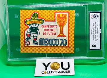 1970 Panini World Cup Pele, Beckenbauer, Puskas, Bobby, Nieuw
