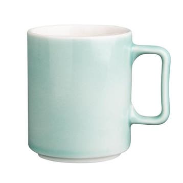 Fondant koppen | mint groen | 340ml | 6 stuks, Verzenden