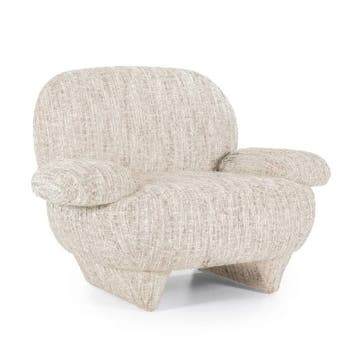 Fauteuil Jayden - Beige Barkley - 96156 - fauteuils, Nieuw, Stof
