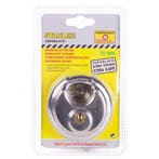 Stahlex Discus slot - roestvrij staal - Ø 70 mm - 2 sleut.., Ophalen of Verzenden, Nieuw