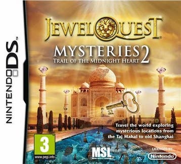 Jewel Quest Mysteries 2: Trail Of The Midnight Heart (DS), 1 speler, Ophalen of Verzenden, Zo goed als nieuw, Vanaf 3 jaar