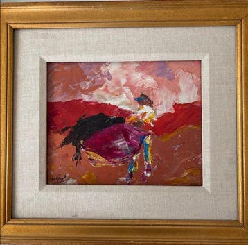Frederic Payet (1960) - Bull Fight