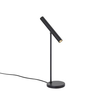 Moderne tafellamp zwart incl. LED met touch dimmer - Neva, Verzenden, Nieuw