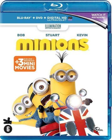 Minions koopje (blu-ray tweedehands film), Ophalen of Verzenden, Nieuw in verpakking