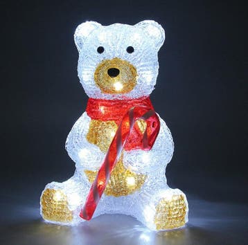 LED Kerstversiering Teddybeer (Kerstverlichting buiten), Verzenden, Nieuw