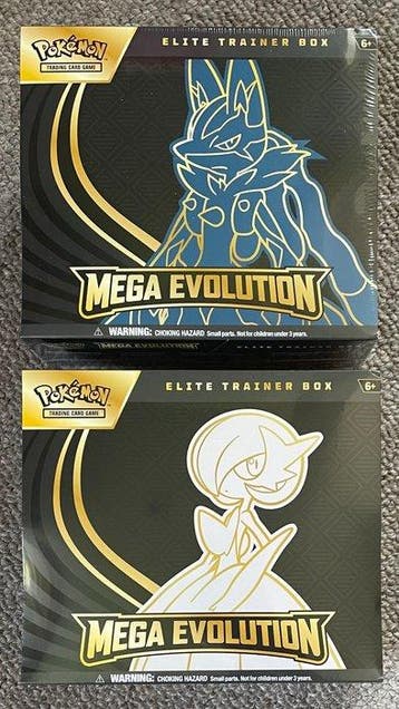 Pokémon - 2 Elite trainer box - Mega Evolution Elite Trainer, Nieuw