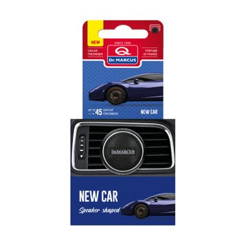 Dr. Marcus New Car Speaker Shaped Luchtverfrisser met, Ophalen of Verzenden, Nieuw