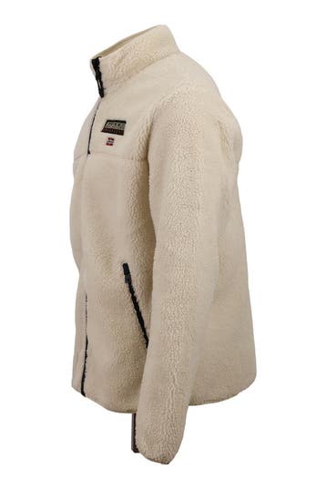 Napapijri Jas in maat L Beige, Kleding | Heren, Jassen | Winter, Verzenden, Zo goed als nieuw, Overige kleuren, Napapijri