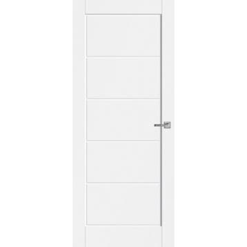 Cando binnendeur Hastings 83x201,5 (Wit, Stomp, Paneeldeur), 80 tot 100 cm, Binnendeur, Nieuw, Ophalen of Verzenden