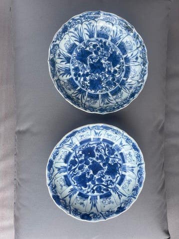 Schotel (2) - Porselein - Kangxi shotels