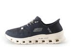 Skechers Instappers in maat 43 Blauw, Overige typen, Zo goed als nieuw, Skechers, Verzenden