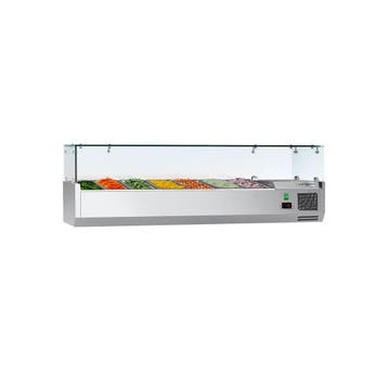 GGM Gastro | Opzetkoelvitrine ECO - met LED-verlichting - |, Verzenden