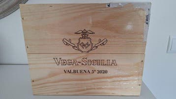 2020 Vega Sicilia Valbuena 5º - Ribera del Duero - 3 Flessen, Nieuw