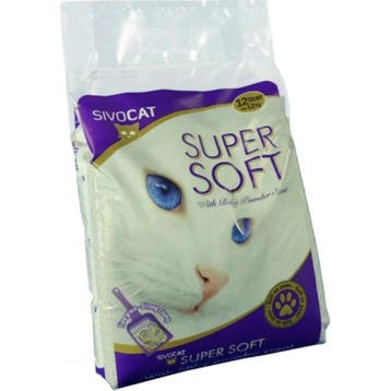 Sivocat Kattenbakvulling Super Soft Babypoeder 12 liter, Dieren en Toebehoren, Verzenden, Nieuw