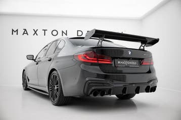 Maxton Carbon Spoiler met beugels BMW 5 / M5 Sedan G30 / F90, Verzenden